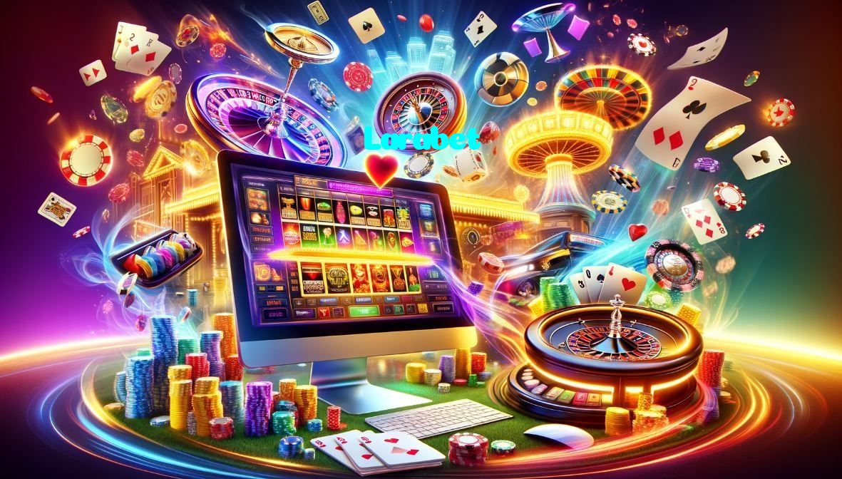 available types of Larabet bet including pre-match live express and system bets